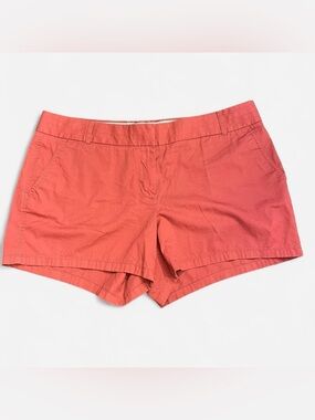 J.Crew coral chino shorts Size 14 #summer #chino
